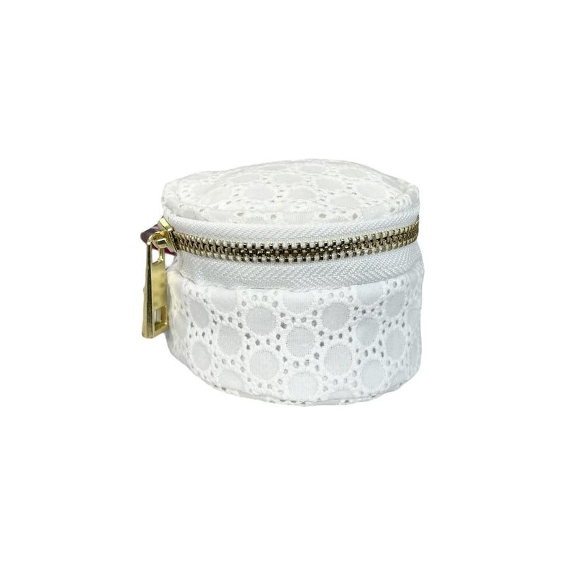 Mint 3" Eyelet  Button Bag