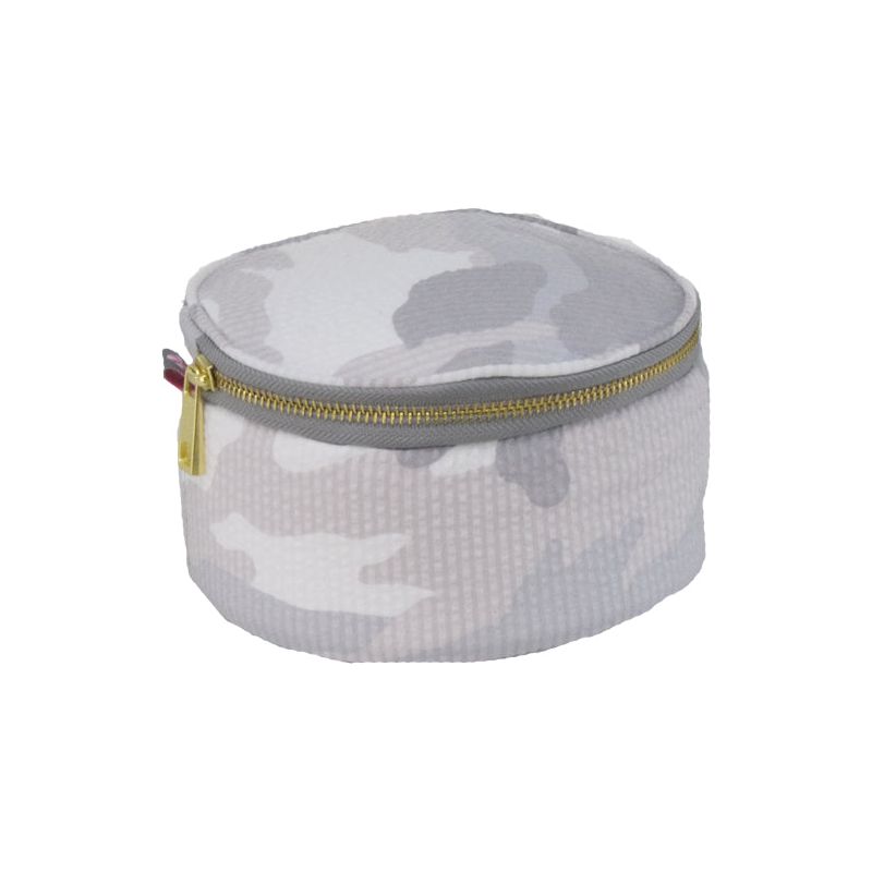 Mint 6" Snow Camo Button Bag