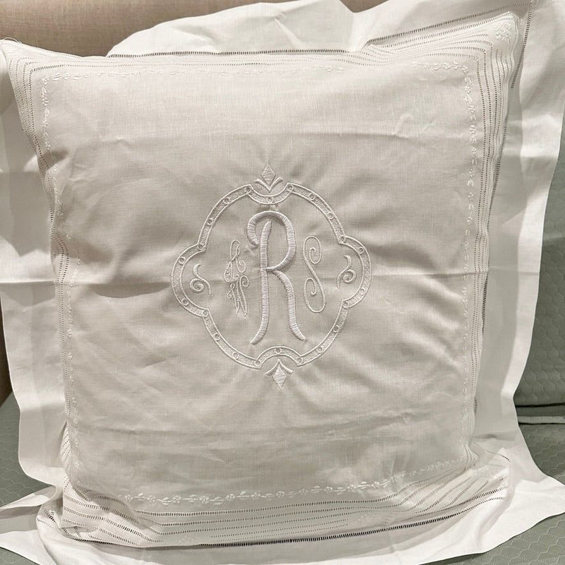 Euro Linen 26" Hemstitched Pillow Sham