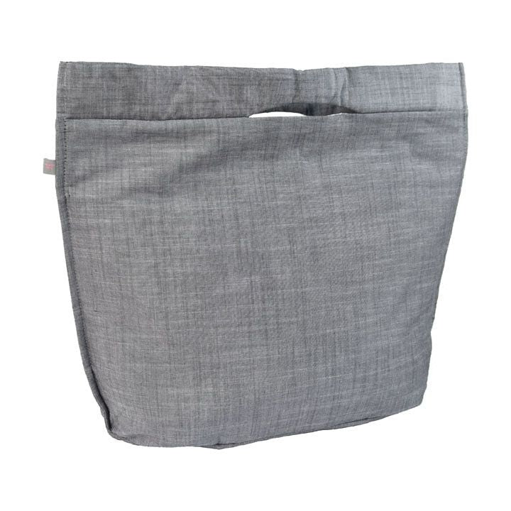 Grey Chambray Mint Lizzy Insulated Tote