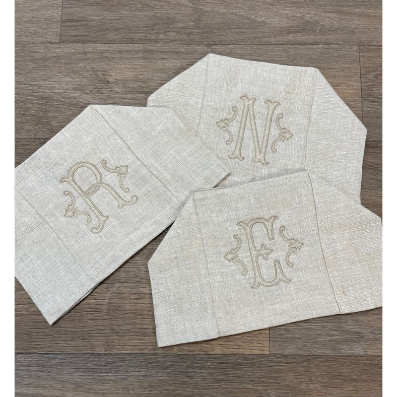 Natural Linen Tissue Box Cover