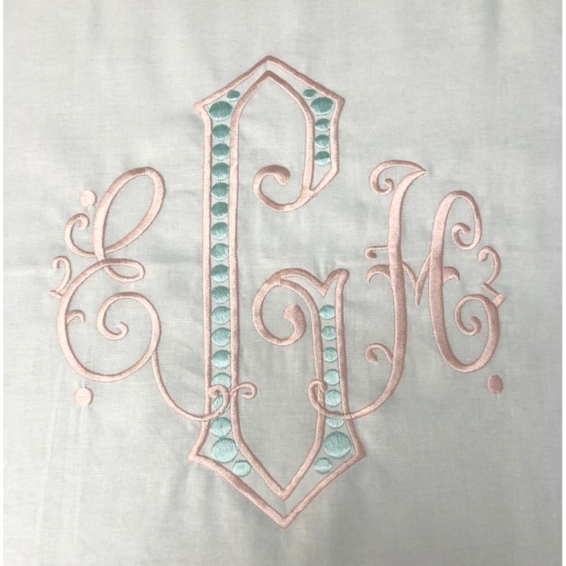 Euro 26" Linen Gilucci and Hemstitch Pillow Sham