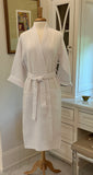 Ladies Long Waffle Weave Robe