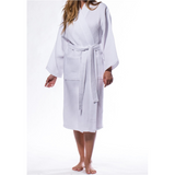 Ladies Long Waffle Weave Robe