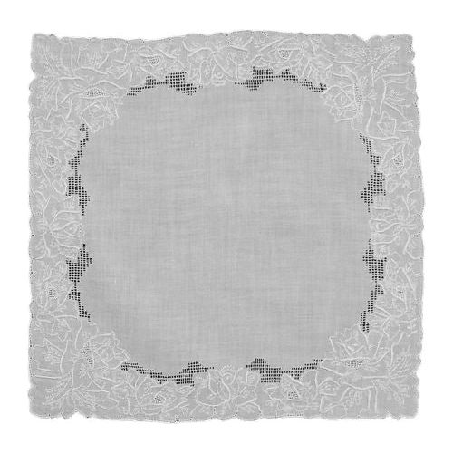 Madiera Floral Handkerchief
