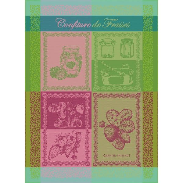 Garnier-Thiebaut Confiture de Fraises Kitchen Towel