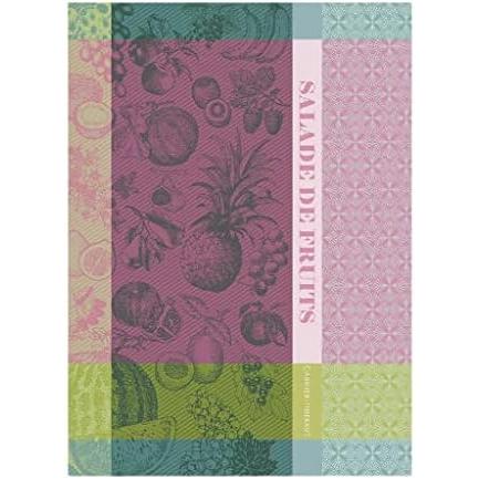 Garnier-Thiebaut Salade de Fruits Fuchsia Kitchen Towel