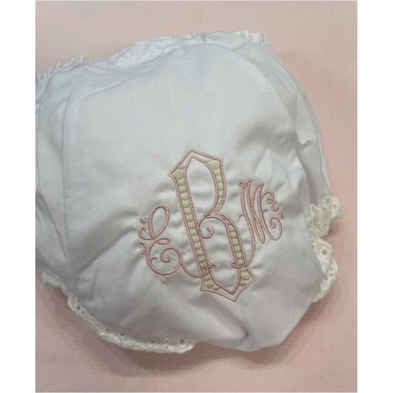 Eyelet Trim Diaper Cover / Panty